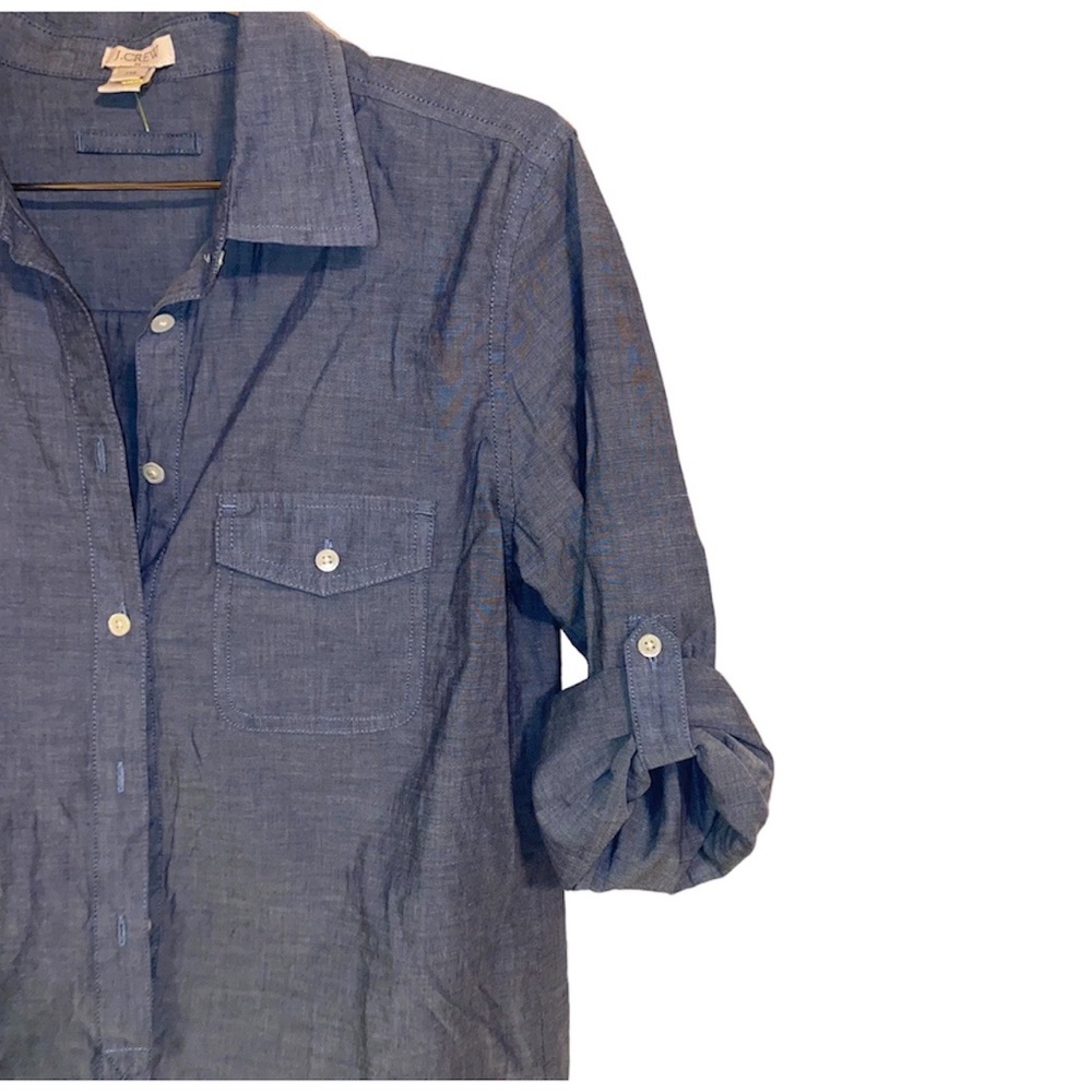 J.Crew Button Up Top Size XXS - Picture 2 of 4